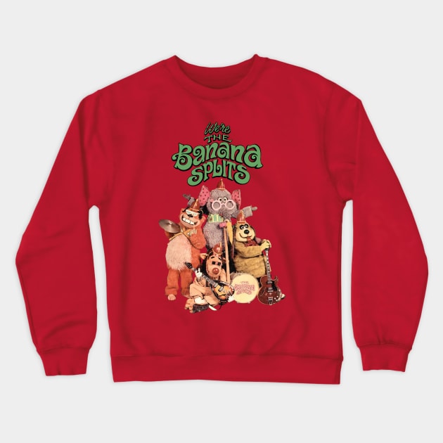 THE BANANA SPLITS Crewneck Sweatshirt by bospizza99